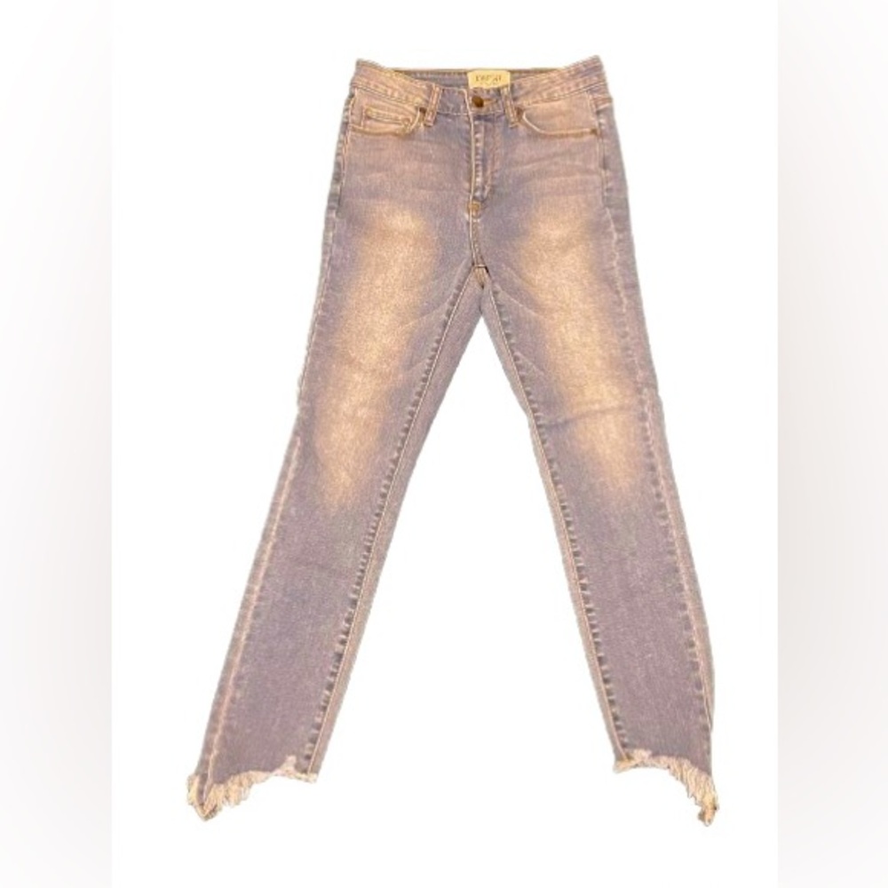 EVIDNT Jeans size 24 with distressed hem